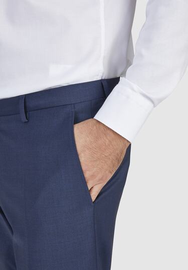 Super stretch business Trousers in shape fit, navy 