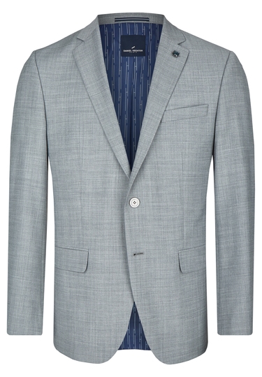 XTENSION Anzug-Sakko, grey Frontansicht