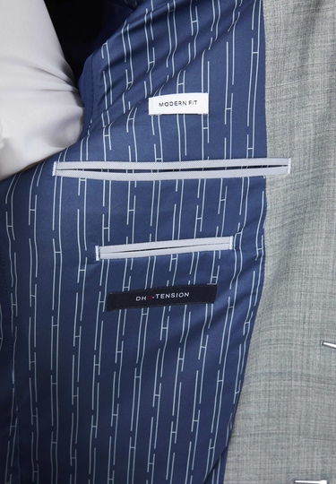 XTENSION Anzug-Sakko, grey Detailansicht 2