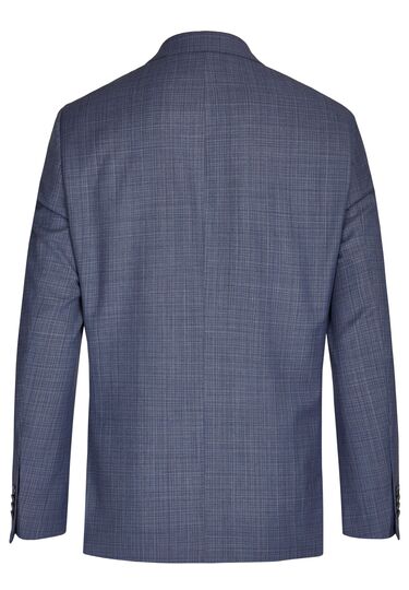 Modern Fit Sakko, light blue Rückansicht