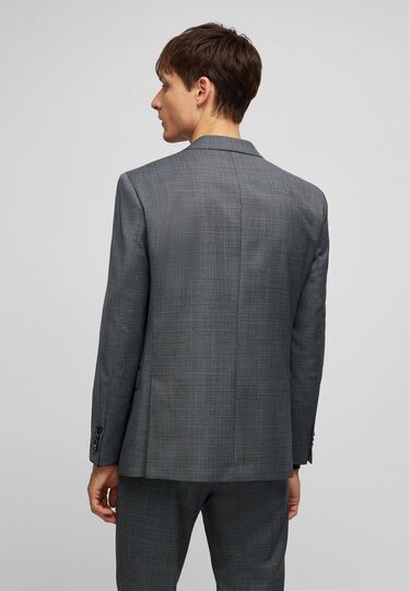 Modern Fit Sakko, grey 