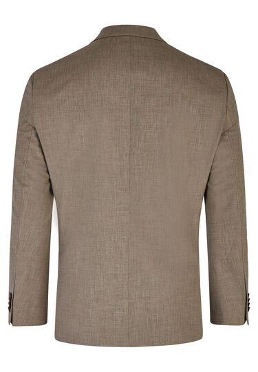 H-ECO Sakko mit Fil-à-Fil-Muster, beige Detailansicht 1