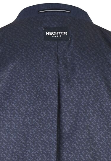 H-ECO Sakko mit Fil-à-Fil-Muster, royal