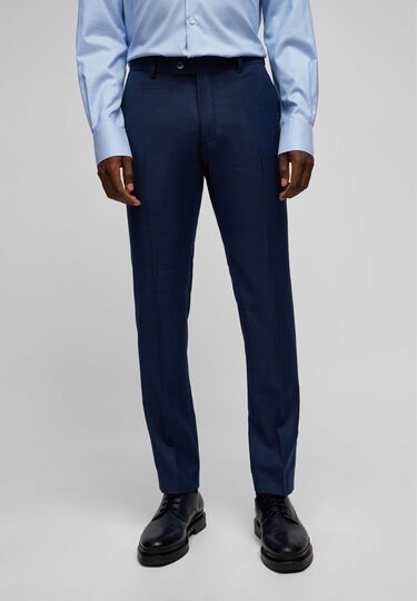 Modern fit Hose, midnight blue