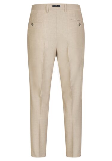 Stylish Suit Trousers with a subtle pattern, sand Detailansicht 1