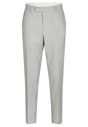 Stylish Suit Trousers with a subtle pattern, grey Frontansicht