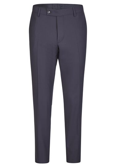 Timeless Suit Trousers in sustainable fabric, navy Frontansicht