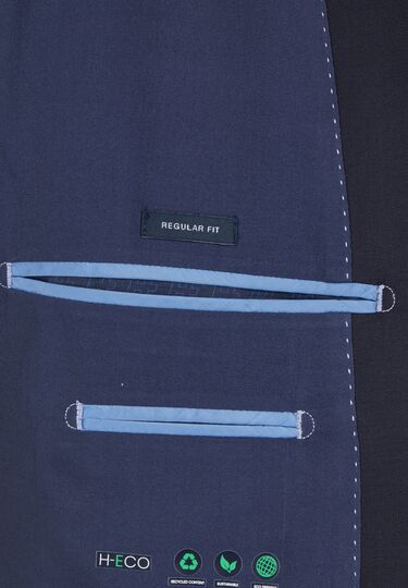 Elegantes H-ECO Sakko aus nachhaltigem Gewebe, navy