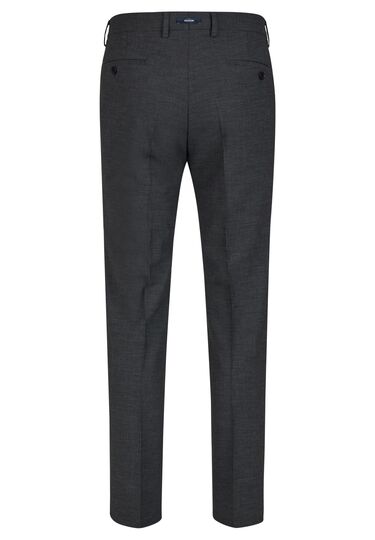 Modische Anzughose mit dezentem Muster, carbon Detailansicht 1