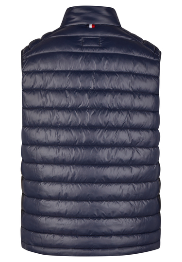 Sportliche Filler Weste H-ECO, Midnight blue Rückansicht