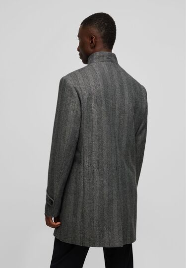 Wool coat, grey 