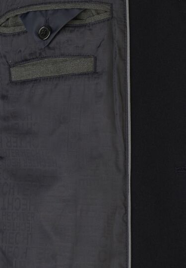 Chesterfield Woll Mantel, Navy