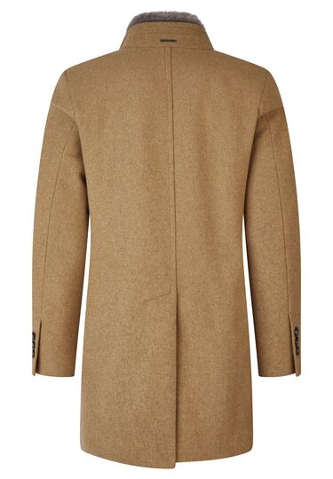 Wolljacke, Camel Rückansicht