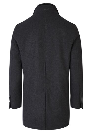 Wolljacke, Anthracite Rückansicht