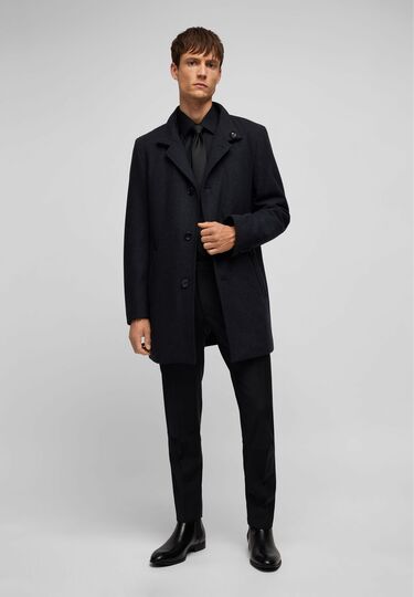 Wolljacke, Anthracite Detailansicht 2