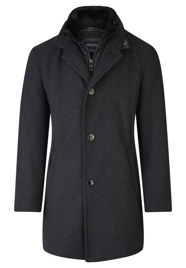 Wolljacke, Anthracite