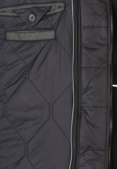 Wolljacke, Black Detailansicht 2