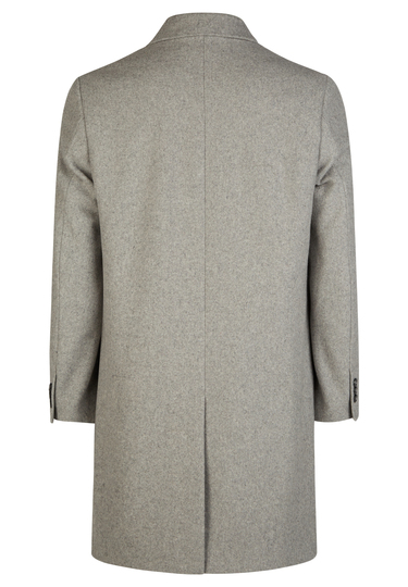 Manteau en laine Chesterfield, silver Rückansicht