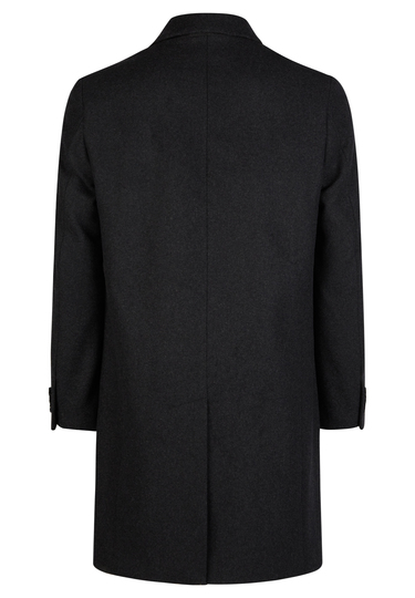 Manteau en laine Chesterfield, anthracite Rückansicht
