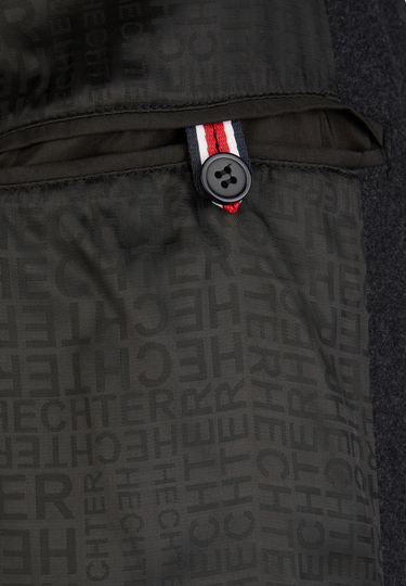 Manteau en laine Chesterfield, anthracite Detailansicht 2