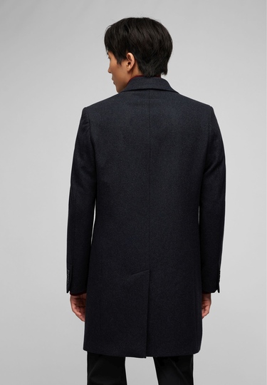 Manteau en laine Chesterfield, anthracite 