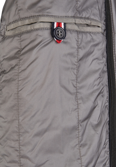 Wollmantel, silver Detailansicht 2