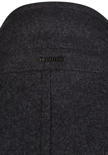 Wollmantel, anthracite Detailansicht 1
