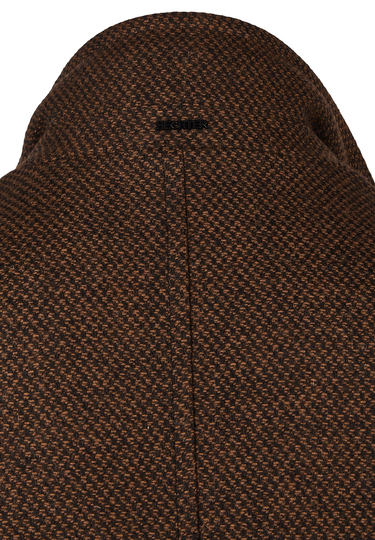 Eleganter Wollmantel, hazelnut Detailansicht 2