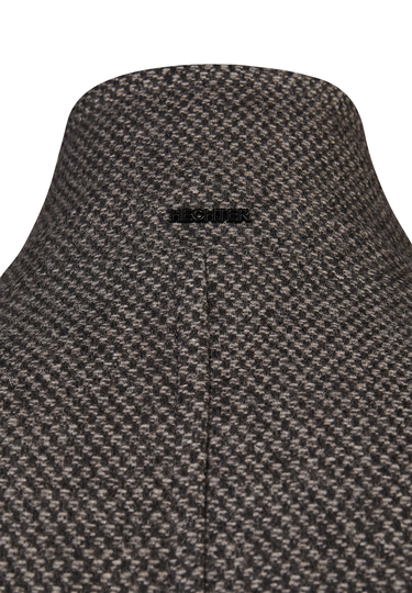 Eleganter Wollmantel, darkgrey Detailansicht 1