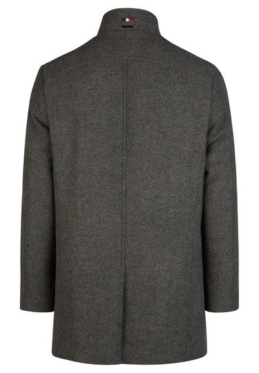 Wool coat, grey Rückansicht