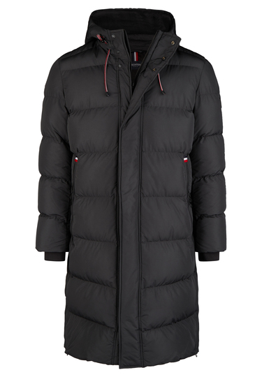 Down coat, black Frontansicht