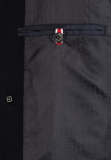 Wollmantel, navy Detailansicht 1