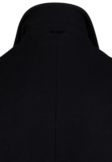 Wollmantel, navy Detailansicht 2