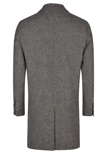 Manteau Chesterfield, black Rückansicht