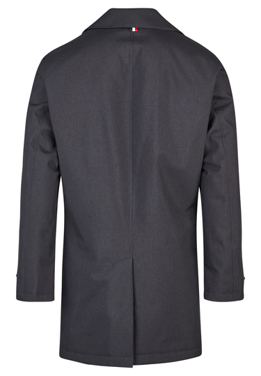 Eleganter Regenmantel, midnight blue Rückansicht