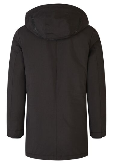 H-XTECH-PROTECT Parka-Mantel, black Rückansicht