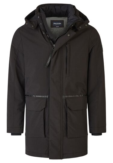 H-XTECH-PROTECT Parka-Mantel, black