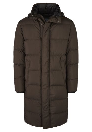 FillPower Blouson, Blackbrown Frontansicht