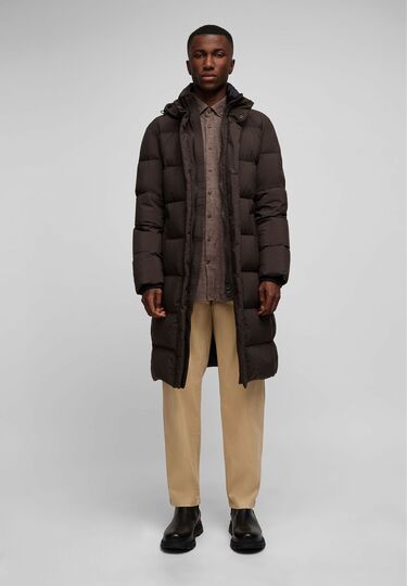 FillPower Blouson, Blackbrown Detailansicht 2