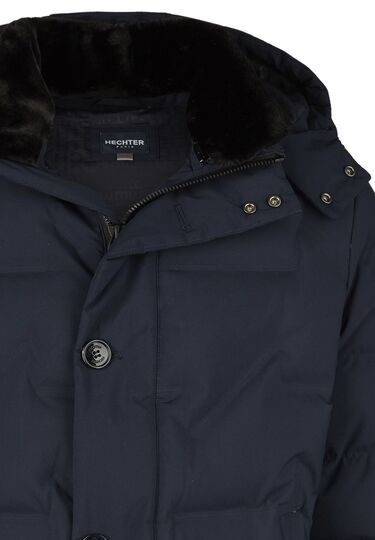 REAL DOWN Parka-Mantel, midnight blue 