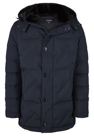 REAL DOWN Parka-Mantel, midnight blue 