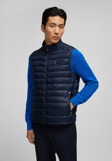 Sporty filler waistcoat, midnight blue