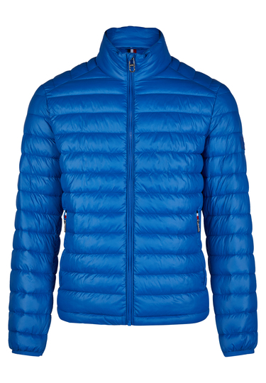Sporty filler blouson, cornflower Frontansicht