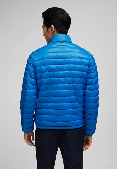 Sporty filler blouson, cornflower Rückansicht