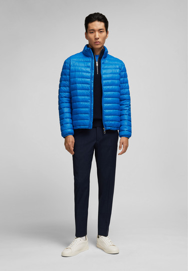 Sporty filler blouson, cornflower Detailansicht 2