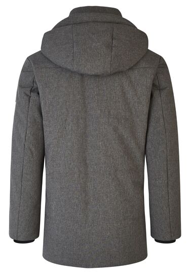 H-XTECH Parka, Darkgrey Rückansicht