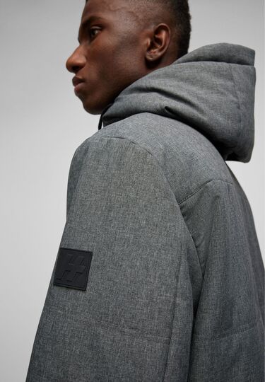 H-XTECH Parka, Darkgrey Detailansicht 1