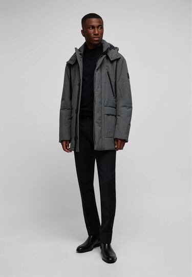 H-XTECH Parka, Darkgrey Detailansicht 2