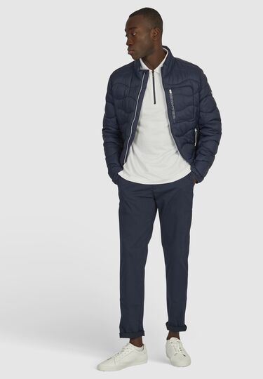 Modische Jacke mit individueller Steppung, midnight blue Detailansicht 1