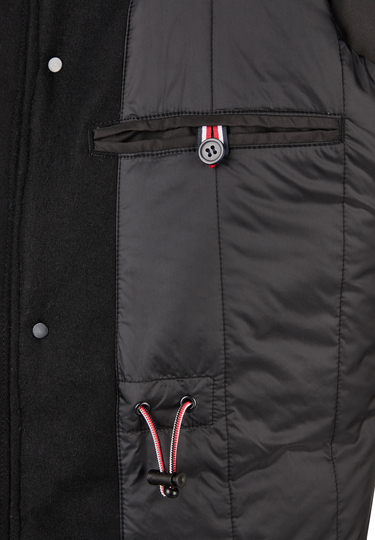 Elegante-sportliche Jacke, black Detailansicht 2